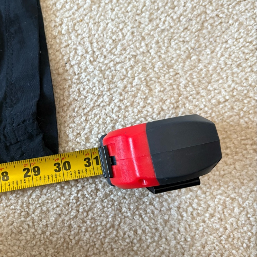 Mens Black The North Face Belted Paramount Peak II Convertible Pants 38x30 - Picture 7 of 7
